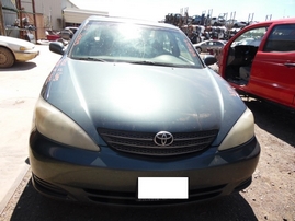 2002 TOYOTA CAMRY LE METALLIC GREEN 3.0L AT Z17669